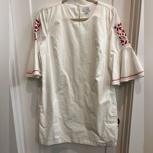 Mud Pie cotton embroidery dress size M